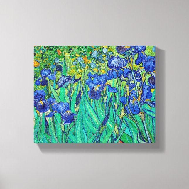Irises by Van Gogh Canvas Print (Front)