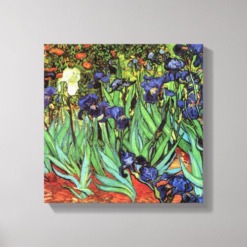 Irises by Van Gogh Fine Art Canvas Print