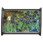 Irises By Van Gogh Fine Art Serving Tray at Zazzle