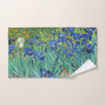 Irises by Van Gogh Hand Towel<br><div class="desc">Please visit my store for more interesting design and more color choice =>  zazzle.com/iwheels*</div>