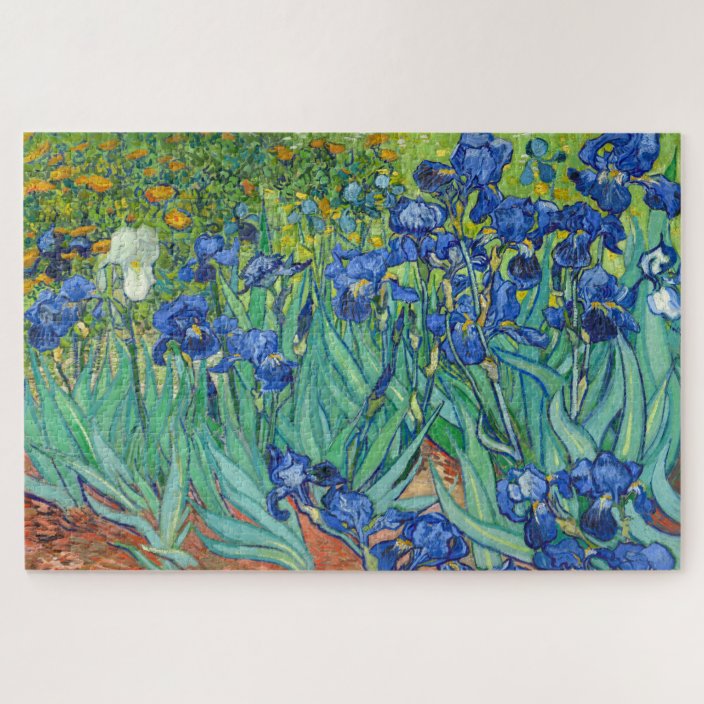 Irises by Van Gogh Jigsaw Puzzle | Zazzle.com