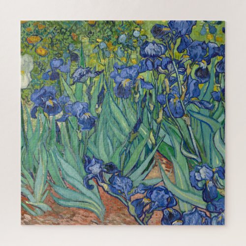 Irises by Van Gogh Jigsaw Puzzle