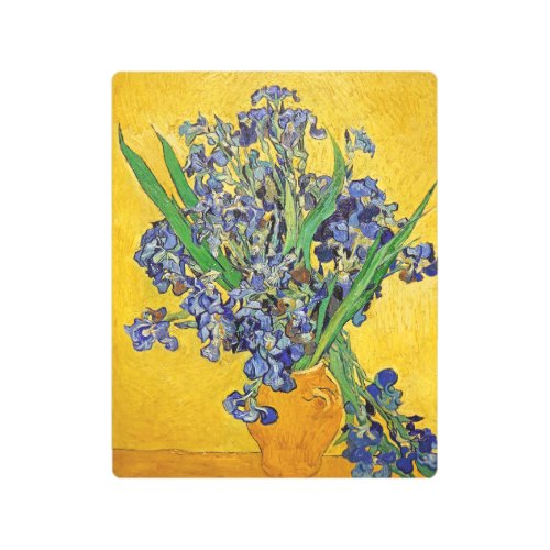 Irises by Van Gogh Metal Print