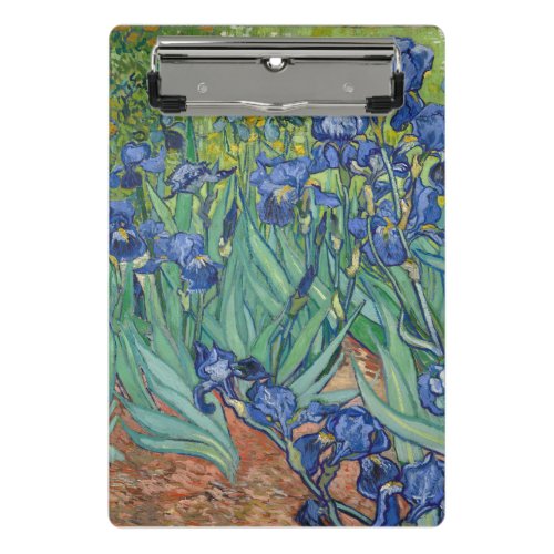 Irises by Van Gogh Mini Clipboard