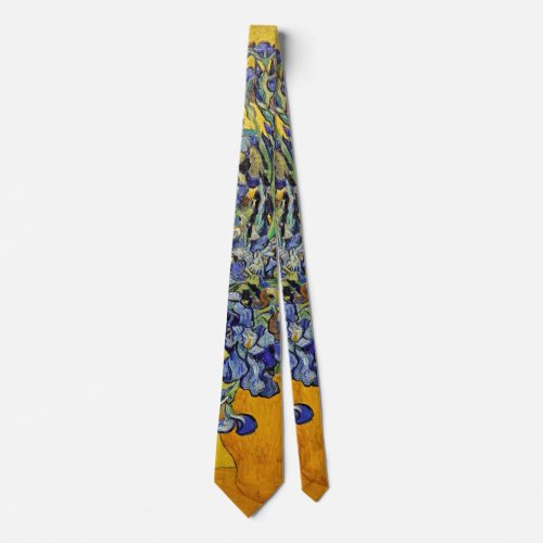 Irises by Van Gogh Neck Tie