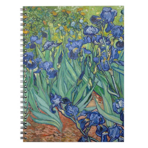 Irises by Van Gogh Notebook