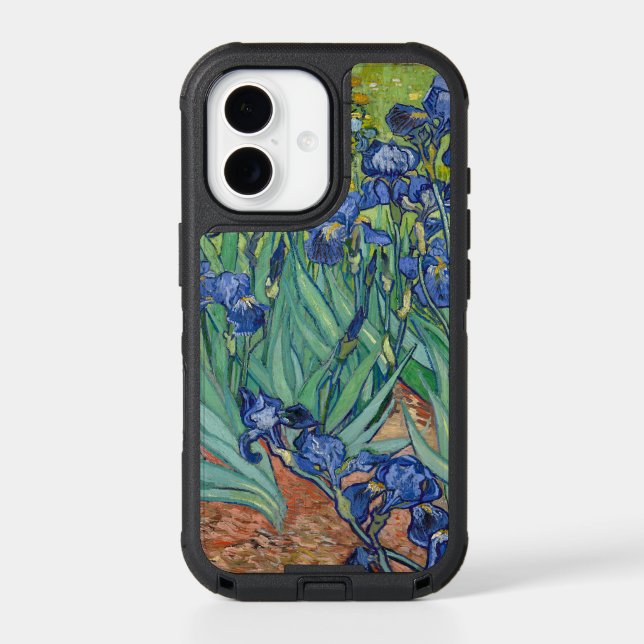 Irises by Van Gogh Otterbox iPhone Case (Back)
