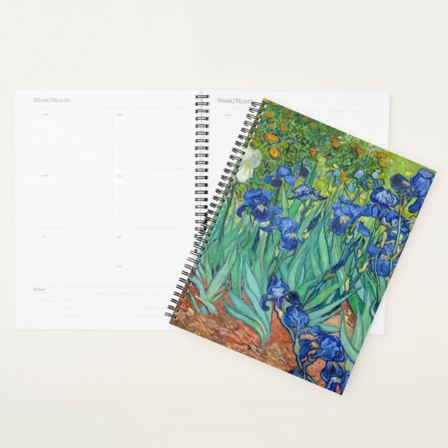 Irises by Van Gogh. Planner (Display)