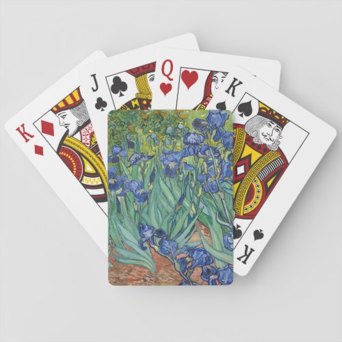 Irises by Van Gogh Playing Cards