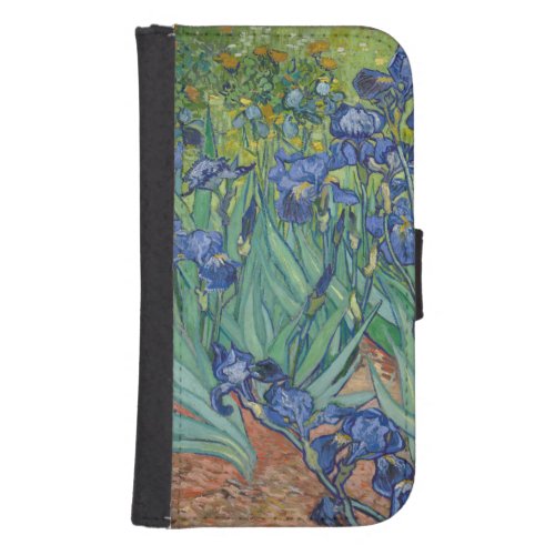 Irises by Van Gogh Galaxy S4 Wallet Case