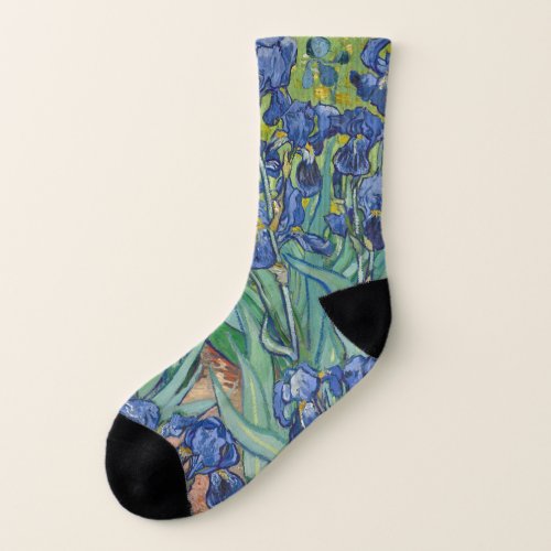 Irises by Van Gogh Socks