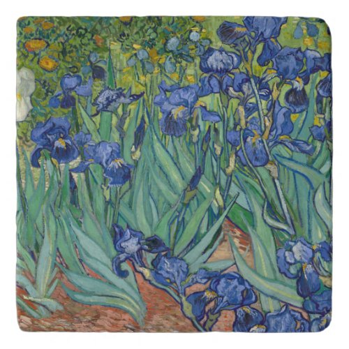 Irises by Van Gogh Trivet