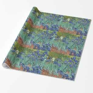 Irises by Van Gogh Wrapping Paper