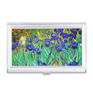 Irises by Vincent Van Gogh Business Card Case