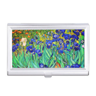 Irises by Vincent Van Gogh Business Card Case