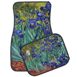 Irises by Vincent van Gogh Car Floor Mat