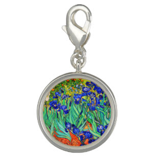 Irises by Vincent Van Gogh Charm