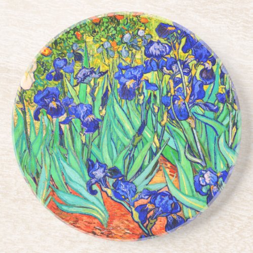 Irises by Vincent Van Gogh Coaster