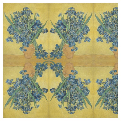 Irises by Vincent Van Gogh Fabric