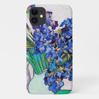 Irises by Vincent Van Gogh flower painting art Case-Mate iPhone Case
