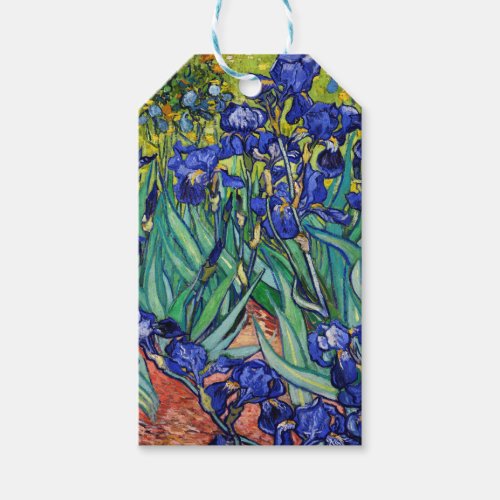 Irises by Vincent van Gogh Gift Tags