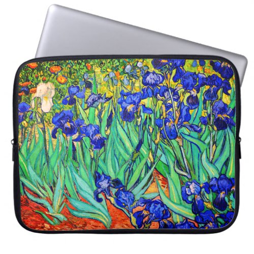 Irises by Vincent Van Gogh Laptop Sleeve