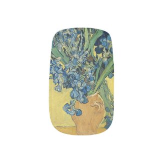 Irises by Vincent Van Gogh Minx Nail Wraps