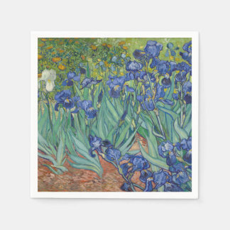 Irises by Vincent Van Gogh Napkins