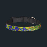 Irises by Vincent Van Gogh Pet Collar<br><div class="desc">Vincent Van Gogh Irises . Painted in 1889 it is one of the painting he created in Saint Paul-de-Mausole asylum in Saint-Rémy-de-Provence in France. It is an oil painting. This fine art landscape oil painting depicts a field of iris flower plants. Vincent Van Gogh was a famous artist. He was...</div>