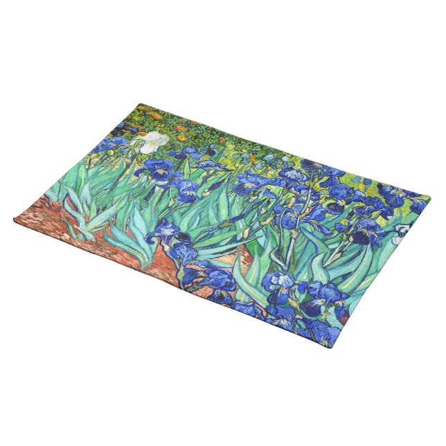 Irises By Vincent Van Gogh Placemat (On Table)