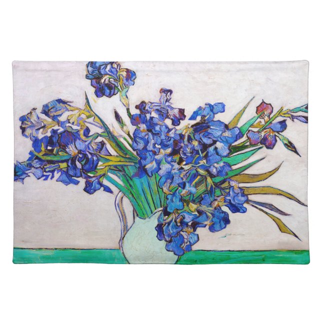 Irises by Vincent Van Gogh Placemat (Front)