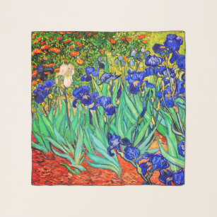 Irises by Vincent Van Gogh Scarf