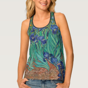 "Irises" by Vincent van Gogh Tank Top