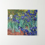 Irises by Vincent van Gogh Tapestry<br><div class="desc">Irises by Vincent van Gogh,  1889.</div>
