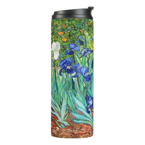 Irises By Vincent Van Gogh Thermal Tumbler