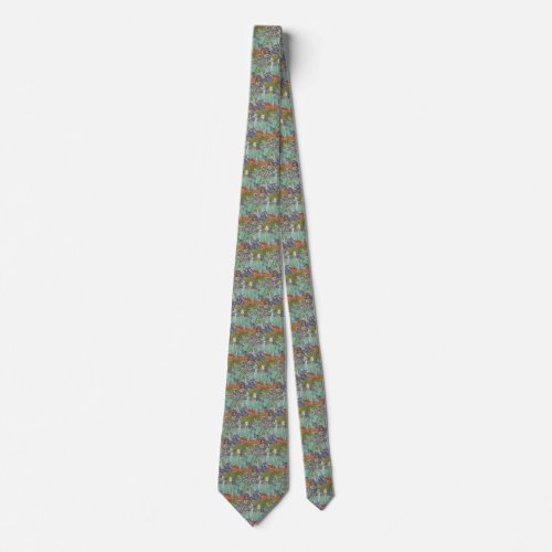 Irises by Vincent van Gogh Tie