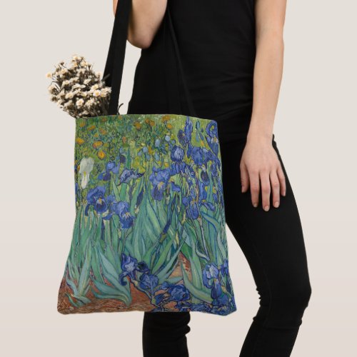 Irises by Vincent Van Gogh  Tote Bag