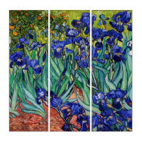 ARTCANVAS Irises good 1889 by Vincent Van Gogh Canvas Art Print