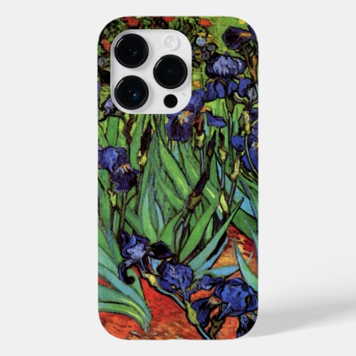 Irises by Vincent van Gogh Vintage Garden Art Case_Mate iPhone 14 Pro Case