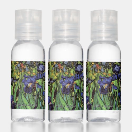 Irises by Vincent van Gogh Vintage Garden Art Hand Sanitizer