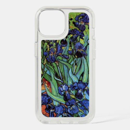 Irises by Vincent van Gogh Vintage Garden Art iPhone 15 Case