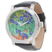 Irises by Vincent Van Gogh Watch (Angled)