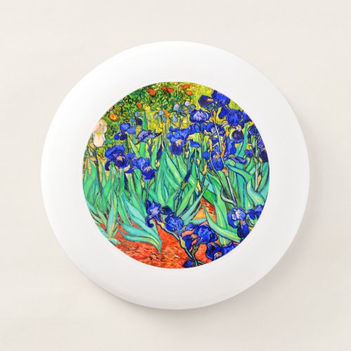 Irises by Vincent Van Gogh Wham_O Frisbee