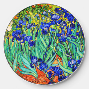 Irises by Vincent Van Gogh Wireless Charger