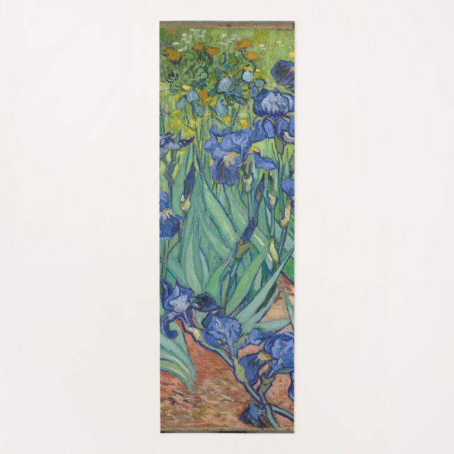 Irises by Vincent Van Gogh Yoga Mat (Front)