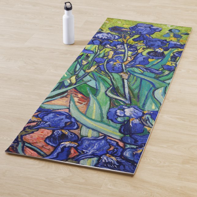 Irises by Vincent van Gogh Yoga Mat (In Situ)