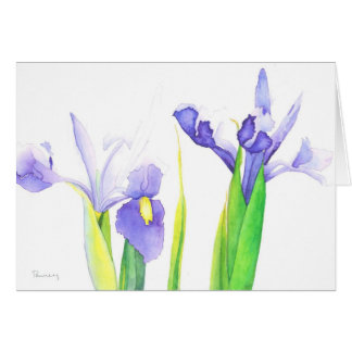 Irises Cards