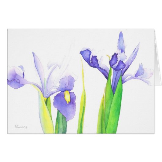 Irises Cards (Front Horizontal)