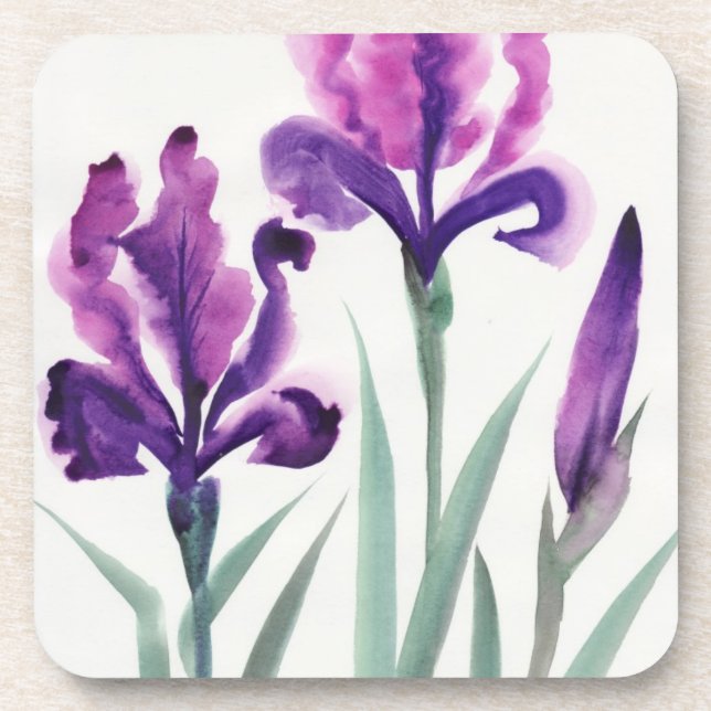 Irises Coaster (Front)