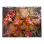 Irises Collection 1 Art Calendar 2014